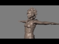 “Steam Girl” Mudbox model